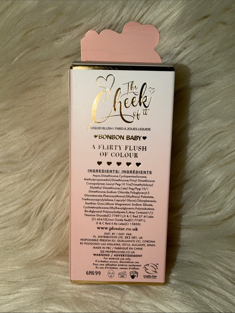 P. Louise The Cheek Of It Liquid Blush in CUTIE CAKE (Pink) BNIB NEW! - Picture 2 of 6